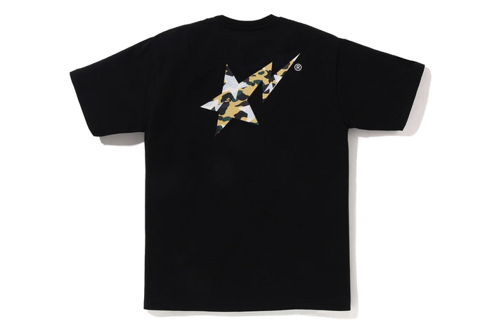 STA OVER PRINT 1ST CAMO BAPE STA TEE