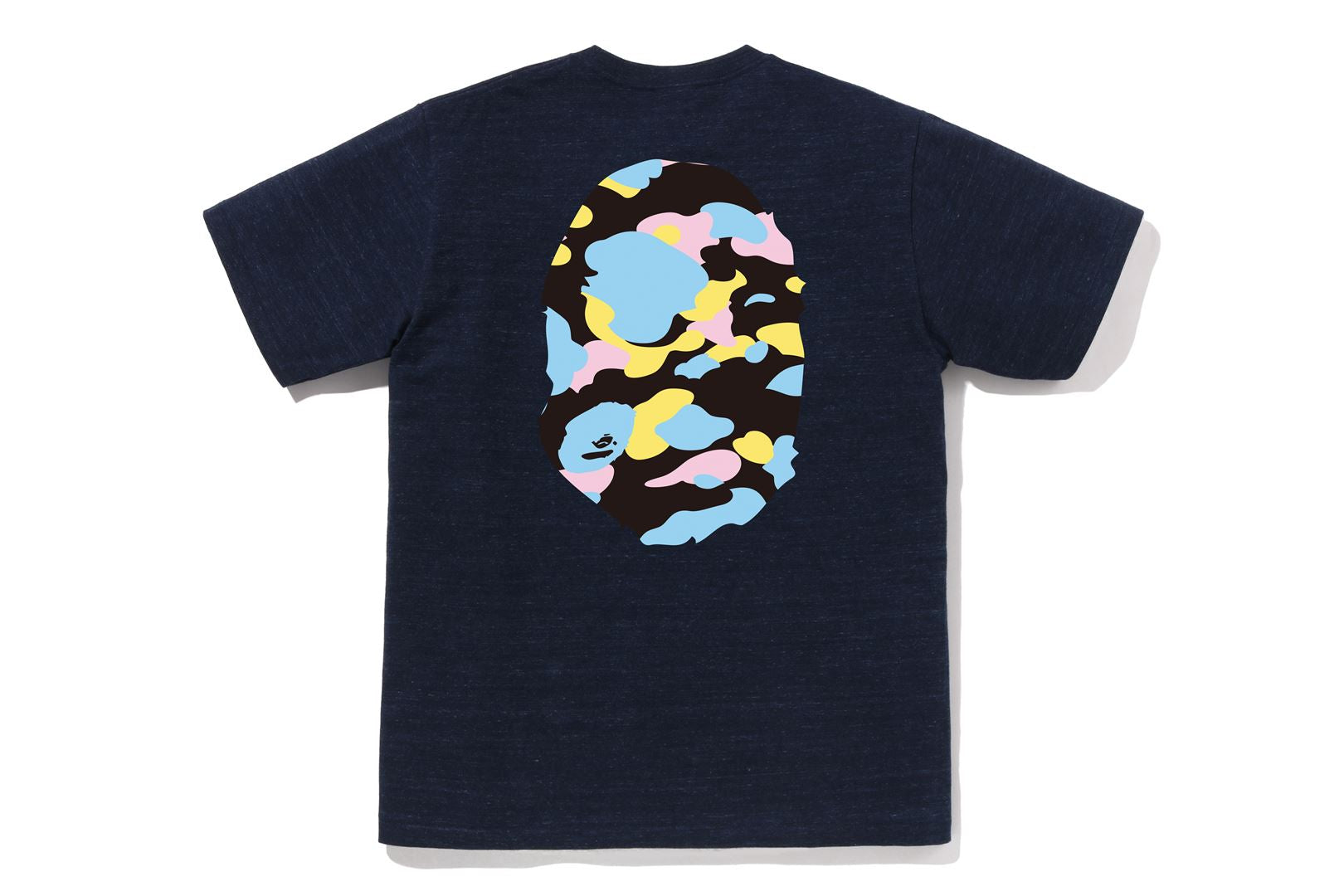 A BATHING APE® New Multi Camo Big Ape Head Tee | Bape official