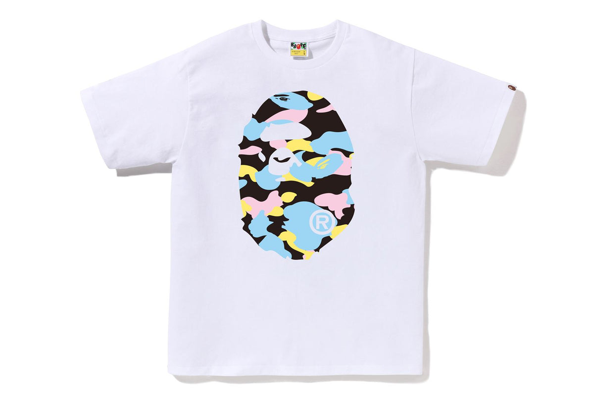 NEW MULTI CAMO BIG APE HEAD TEE