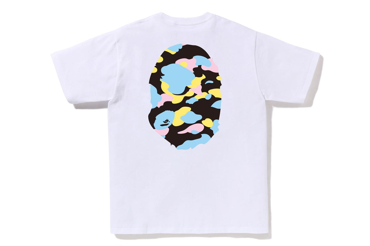 NEW MULTI CAMO BIG APE HEAD TEE