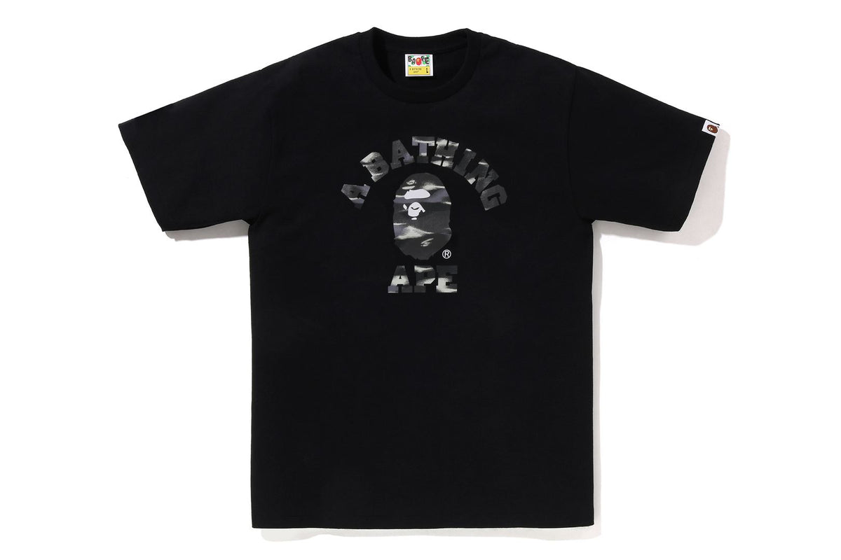 SCREEN CAMO COLLEGE TEE