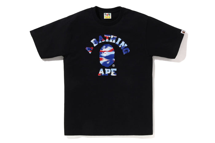 SCREEN CAMO COLLEGE TEE