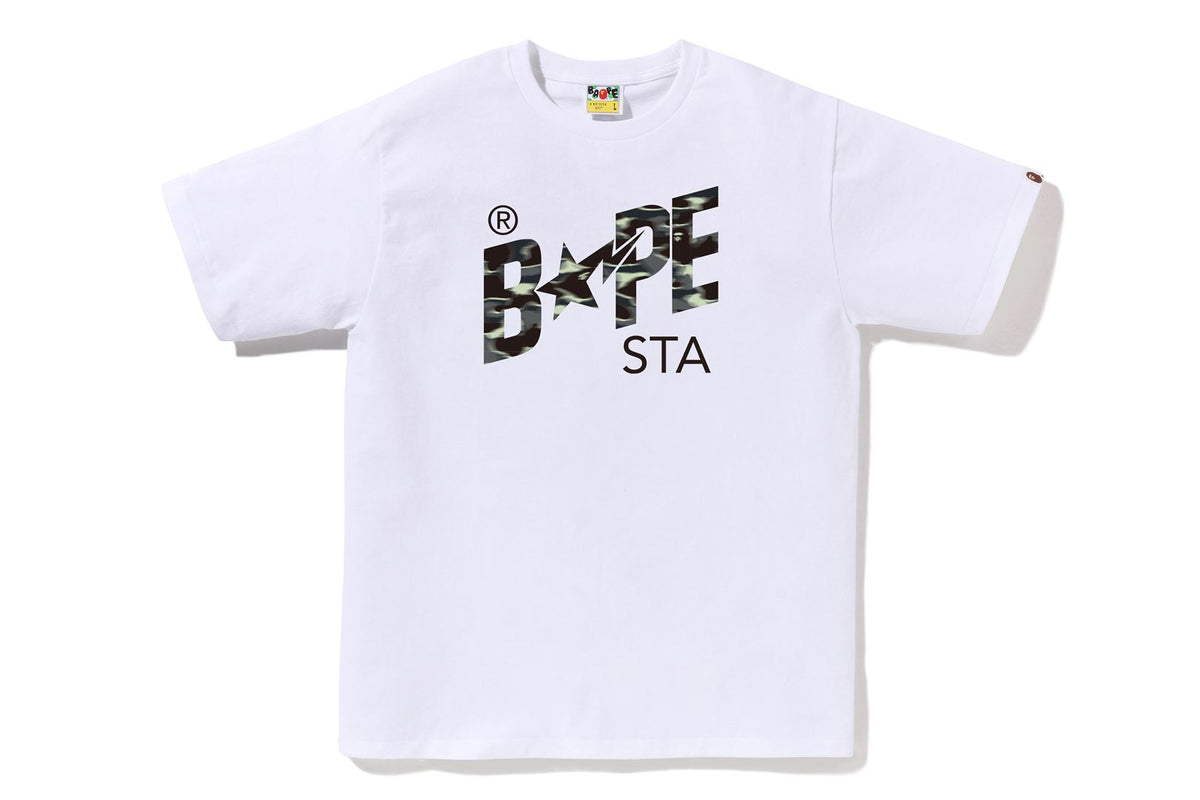 SCREEN CAMO BAPE STA TEE