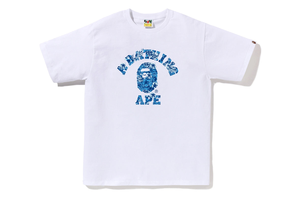 PALM RESORT CAMO COLLEGE TEE