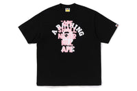 APE SHALL NEVER KILL APE COLLEGE  RELAXED FIT TEE