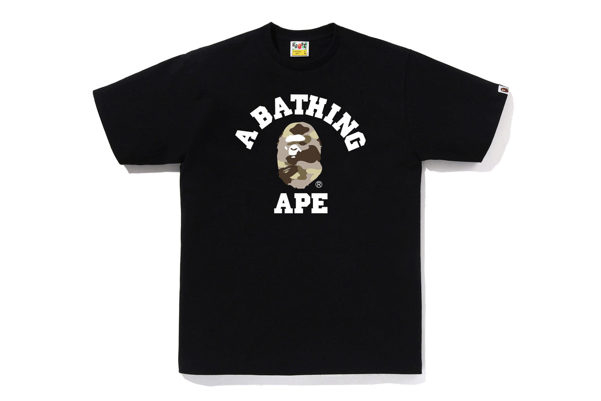 COLOR CAMO COLLEGE TEE