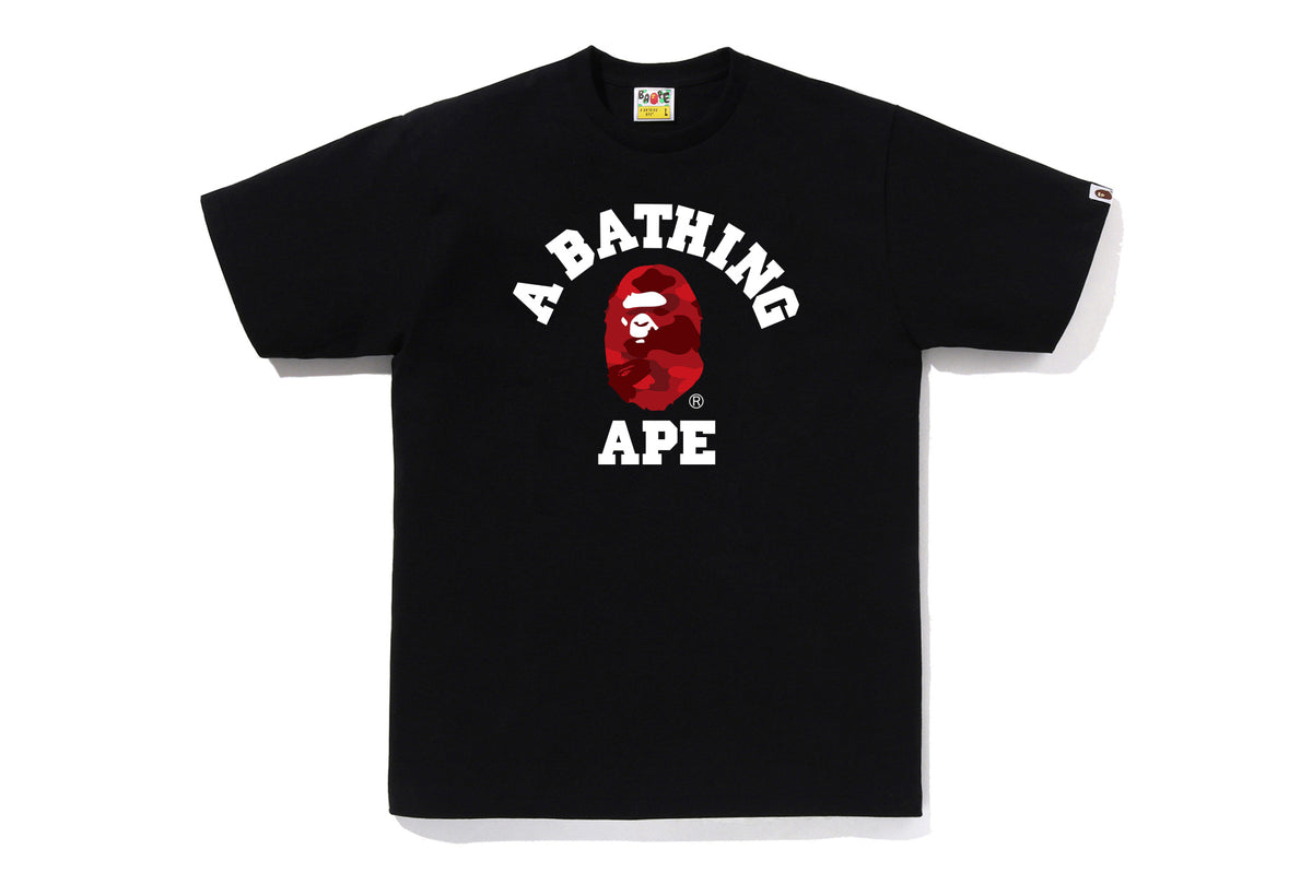 COLOR CAMO COLLEGE TEE