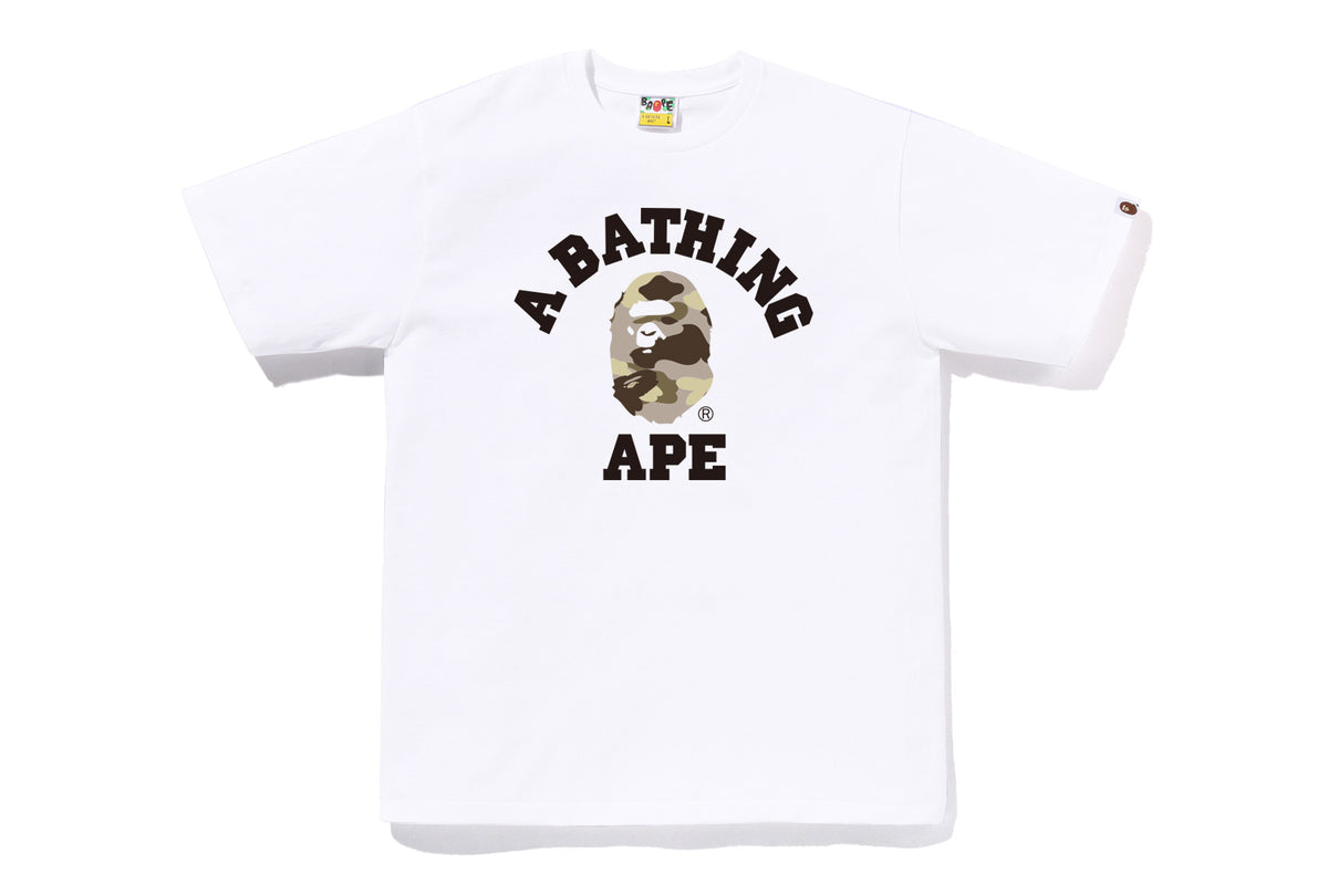 COLOR CAMO COLLEGE TEE