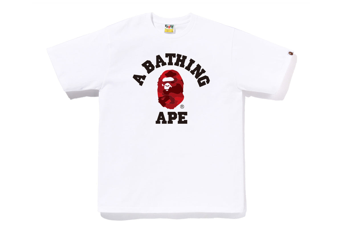 COLOR CAMO COLLEGE TEE