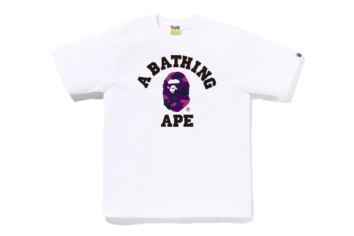 COLOR CAMO COLLEGE TEE