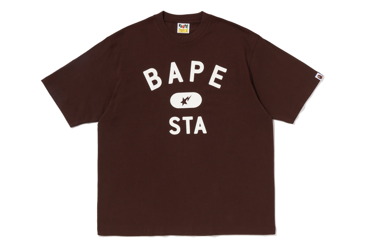 BAPE STA COLLEGE RELAXED FIT TEE #2
