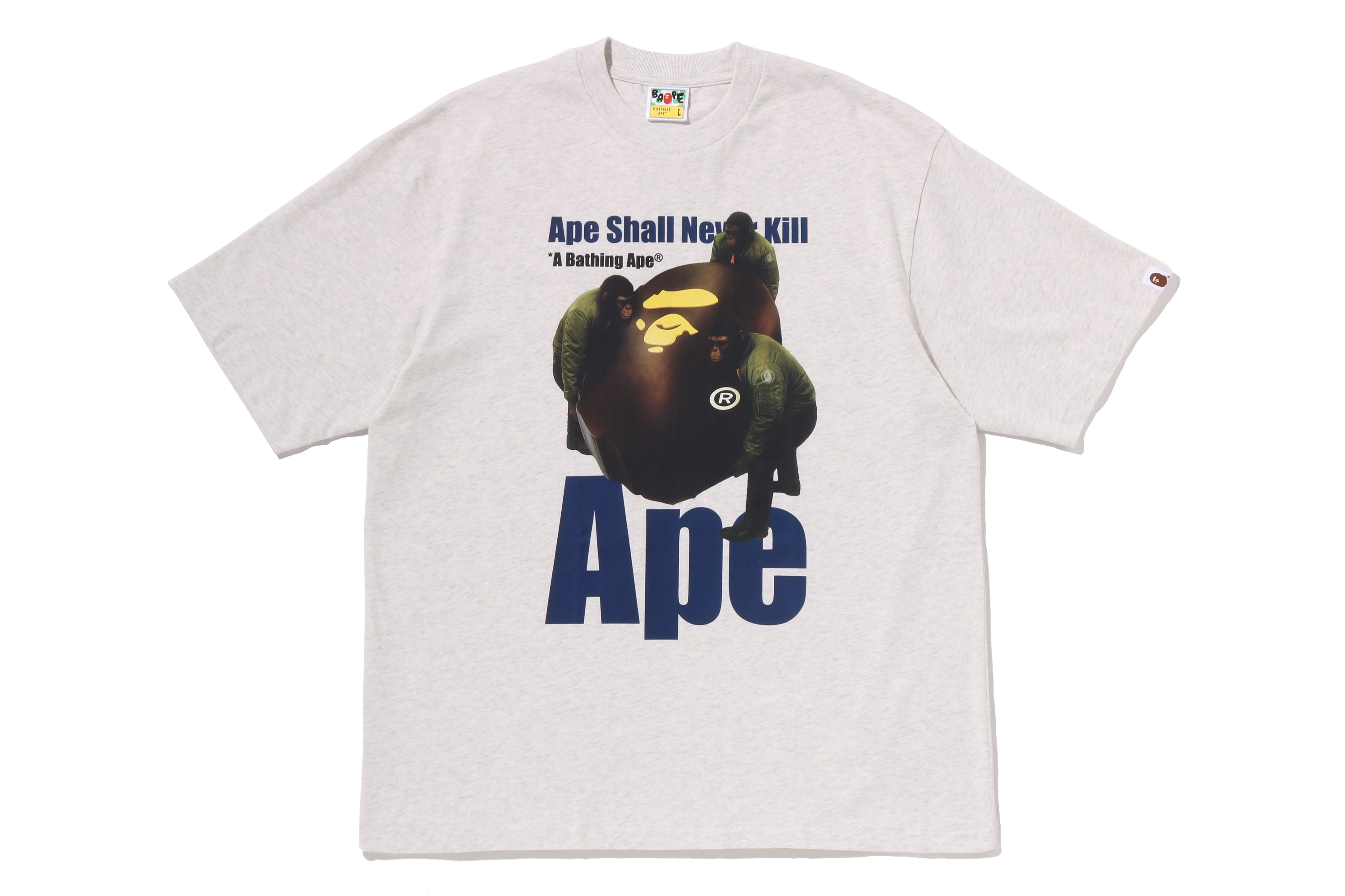 A BATHING APE® Ape Head Photo Print Relaxed Fit Tee | Bape