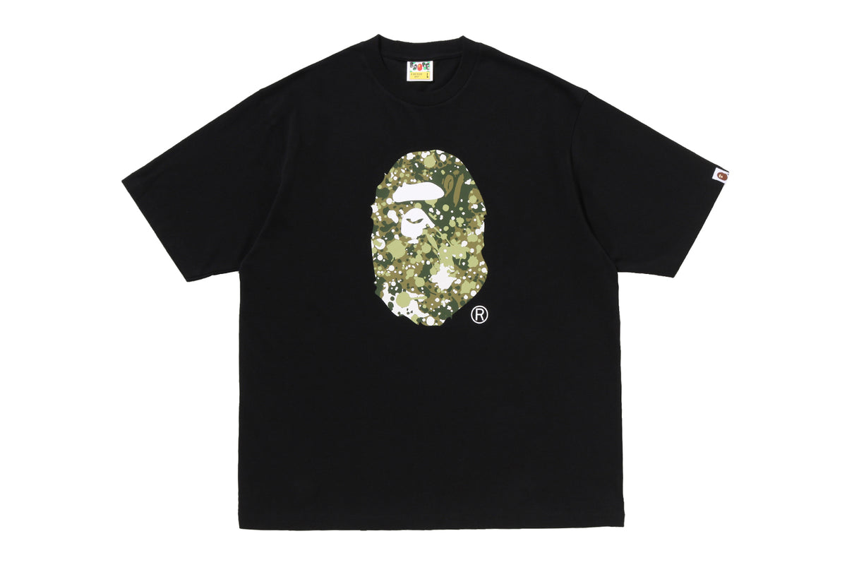 SPLASH CAMO APE HEAD RELAXED FIT TEE