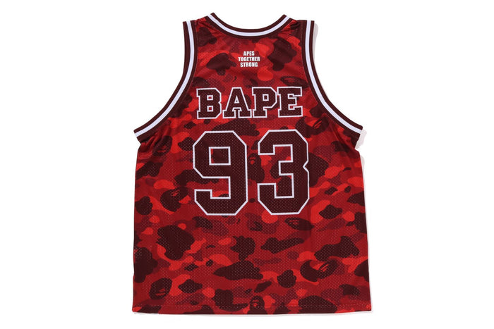 COLOR CAMO BASKETBALL TANK TOP