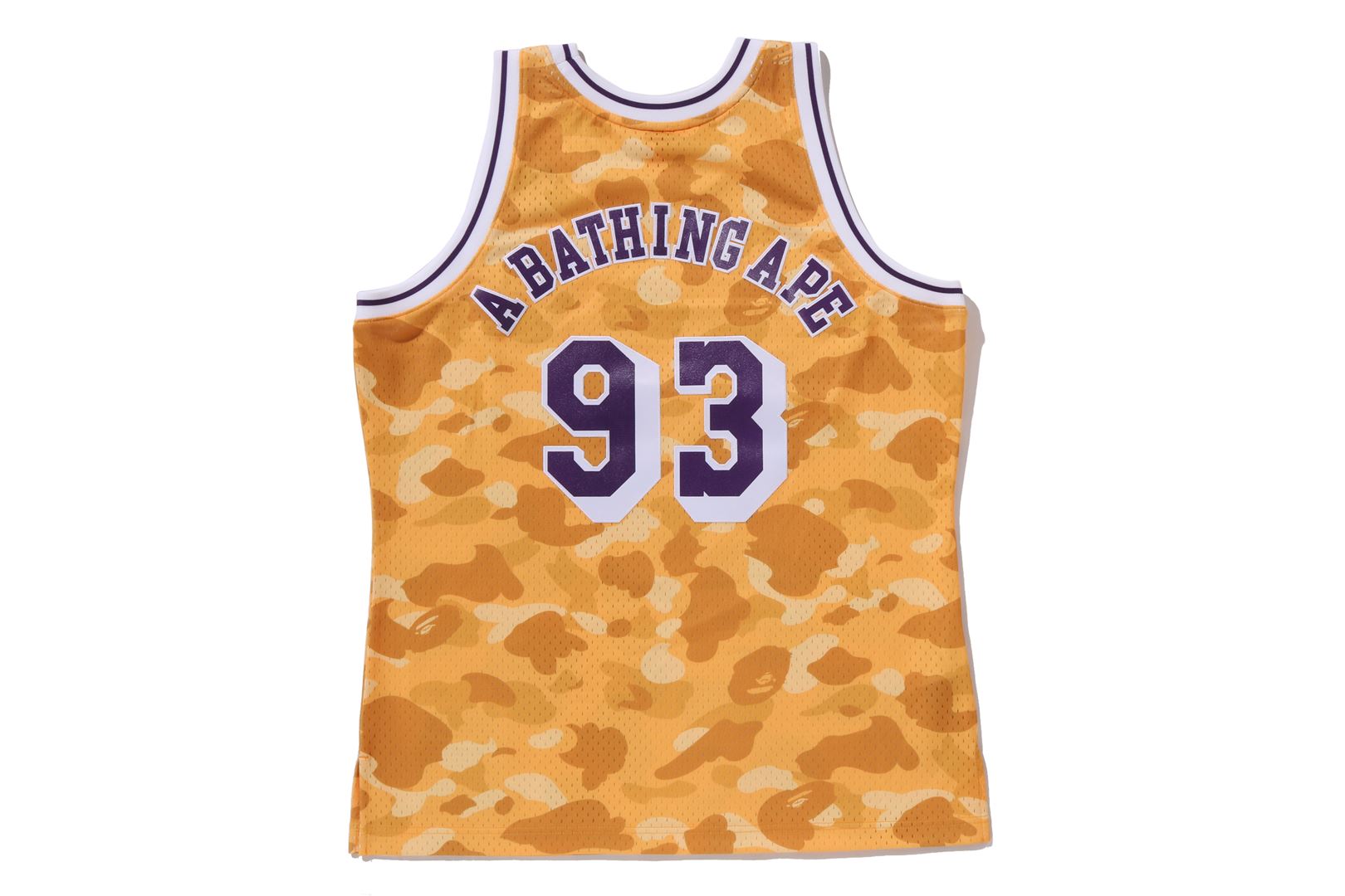 A BATHING APE® BAPE X M&N NBA - Los Angeles Lakers Swingman Jersey