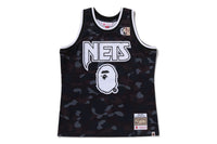 BAPE X M&N NBA - NEW JERSEY NETS SWINGMAN JERSEY
