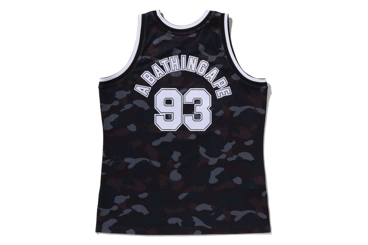 BAPE X M&N NBA - NEW JERSEY NETS SWINGMAN JERSEY