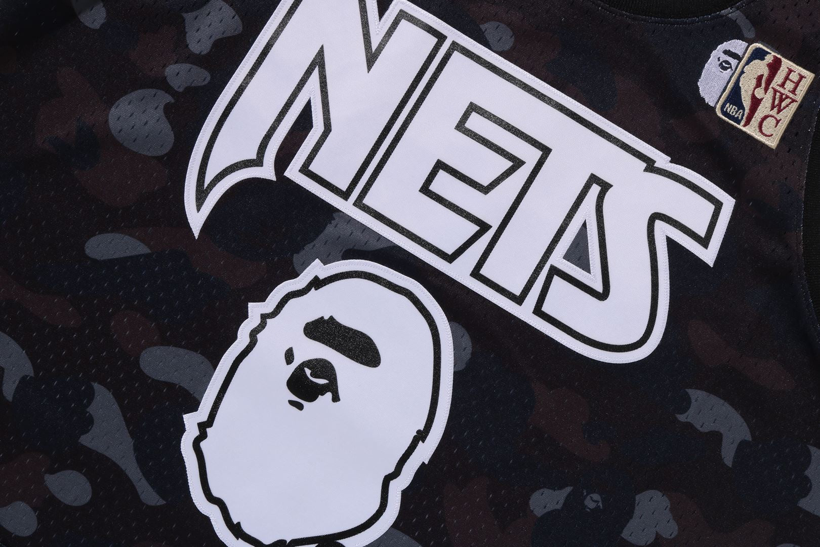 A BATHING APE® BAPE X M&N NBA - New Jersey Nets Swingman Jersey