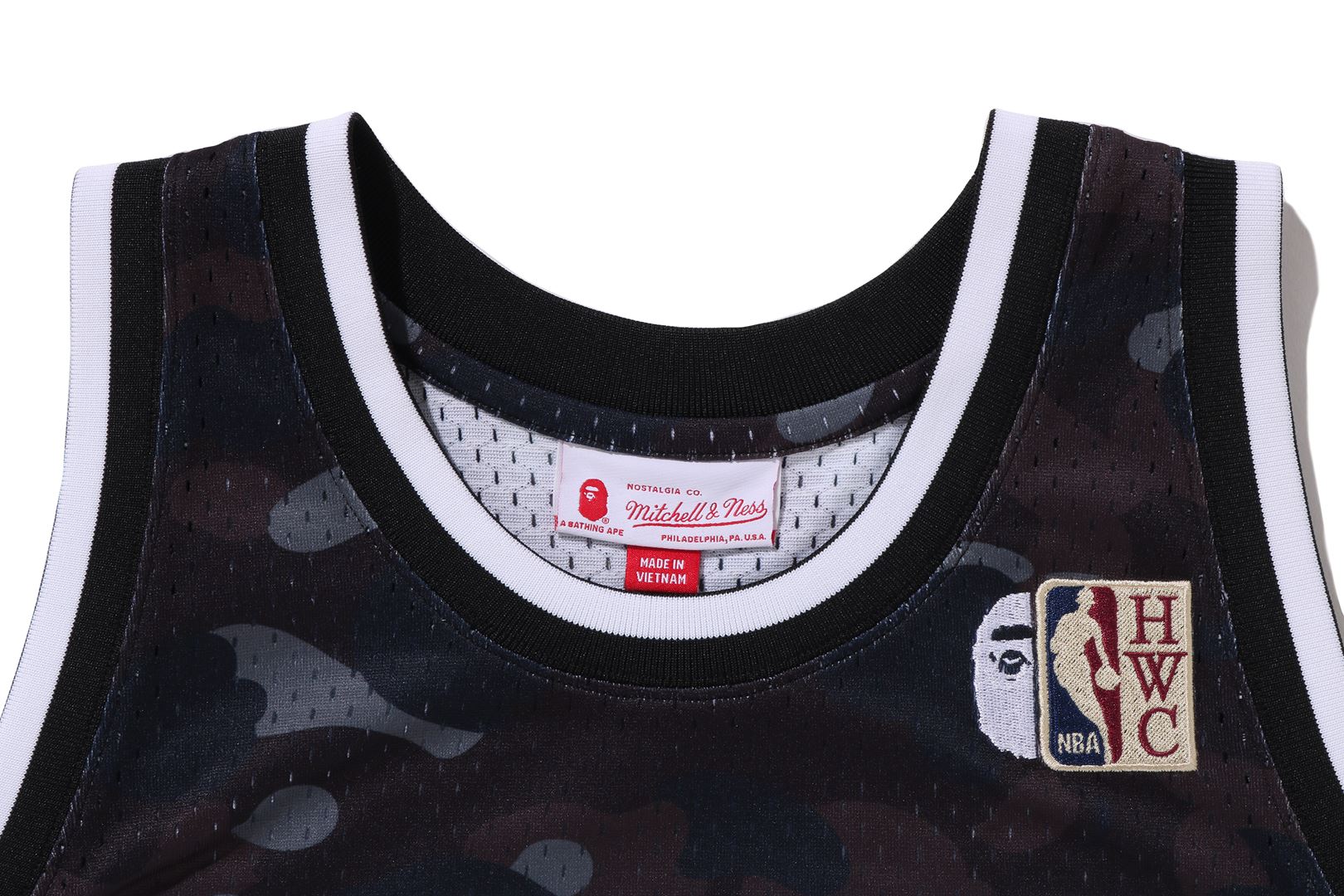 A BATHING APE® BAPE X M&N NBA - New Jersey Nets Swingman Jersey