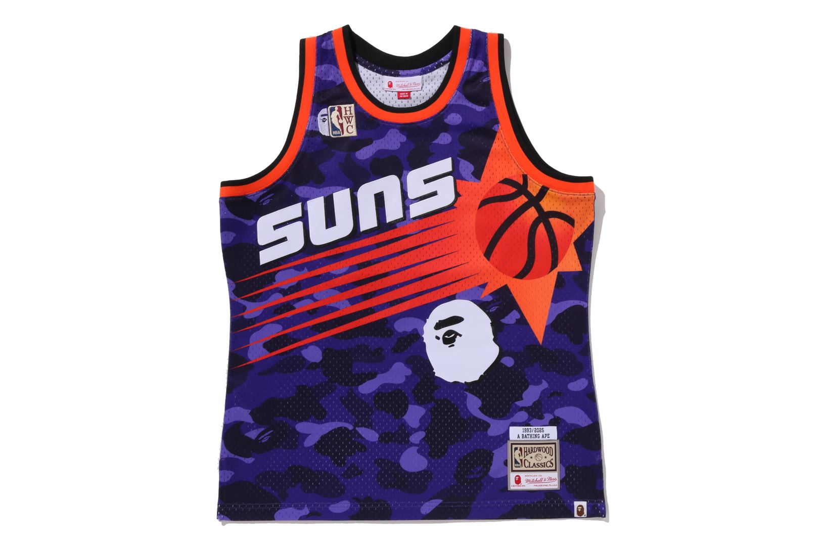 A BATHING APE® BAPE X M&N NBA - Phoenix Suns Swingman Jersey