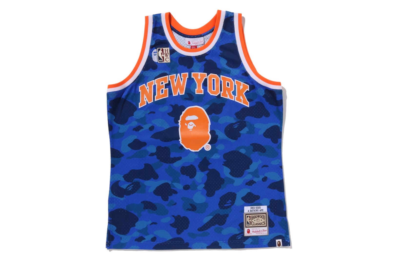 BAPE バスケットボールユニフォーム 8 A BATHING APE A BATHING APE® BAPE X M&N NBA - New York Knicks Swingman Jersey