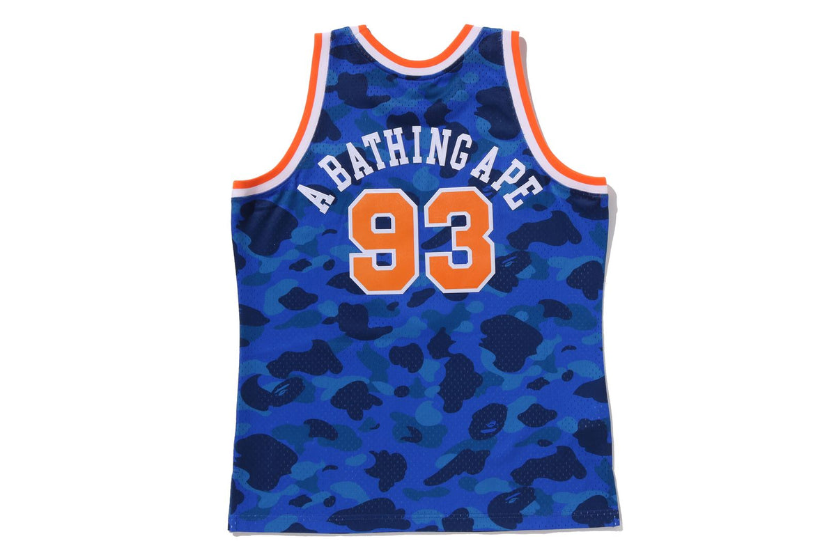 BAPE X M&N NBA - NEW YORK KNICKS SWINGMAN JERSEY