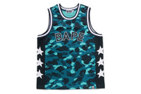 COLOR CAMO MESH MULTI LOGO RELAXED FIT TANK TOP