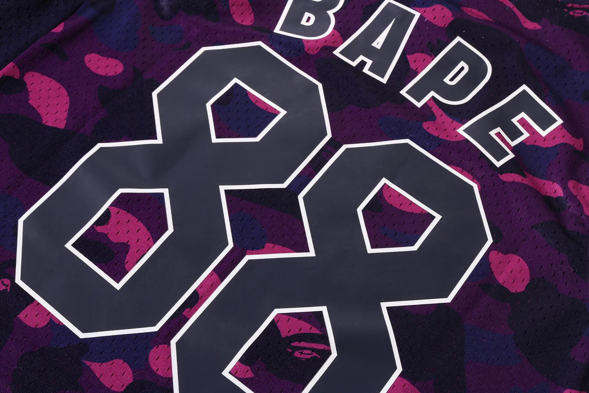 COLOR CAMO MESH MULTI LOGO RELAXED FIT TANK TOP