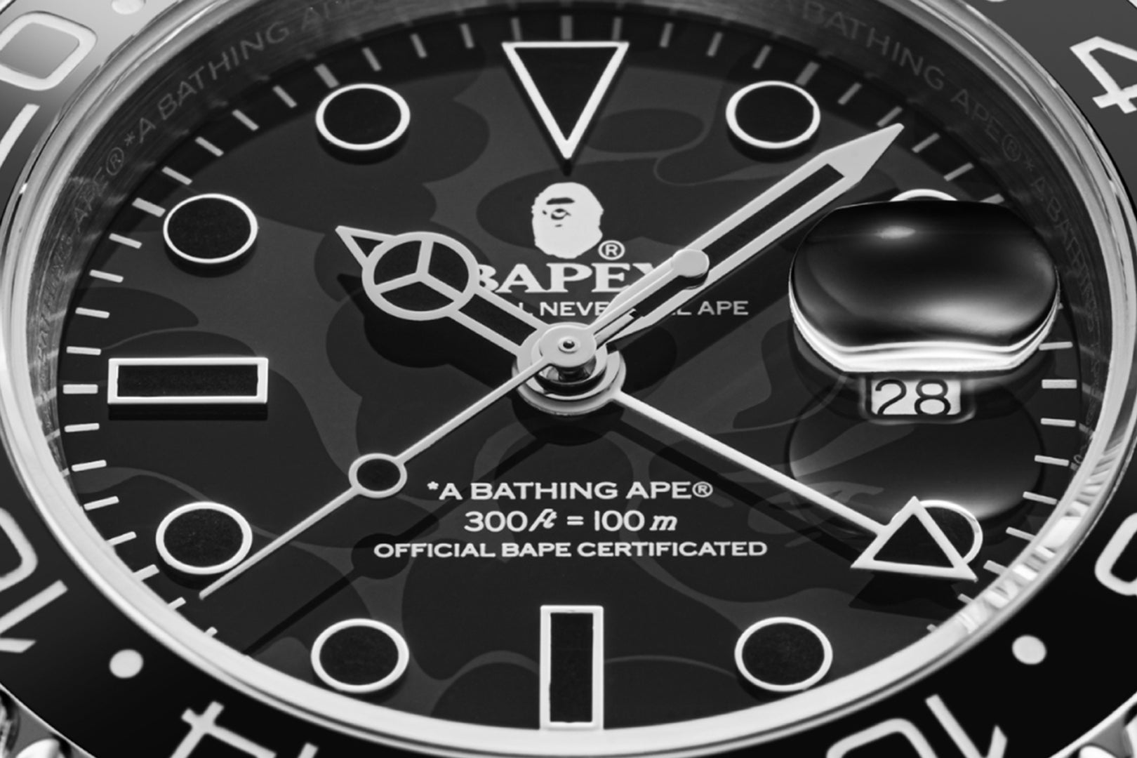 A bathing shop ape watch