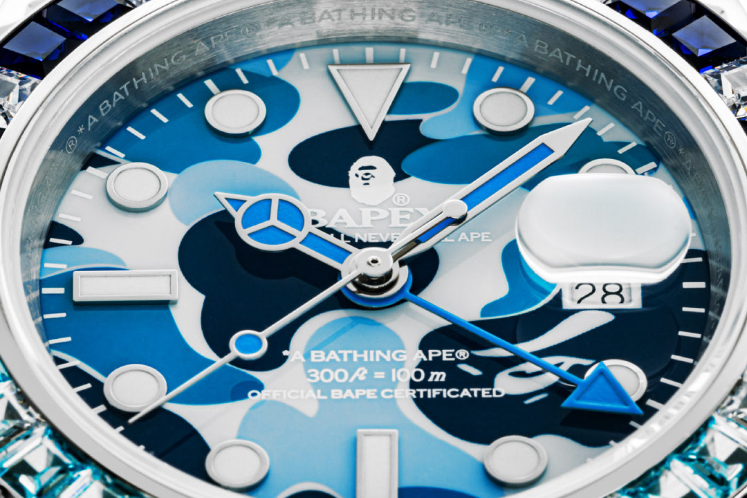 インテリア時計 A BATHING APE ABC CAMO BAPEX WALL CLOCK Buy BAPE ABC Camo Bapex Wall Clock 'Green' - 1J80 192 003 GREEN | GOAT