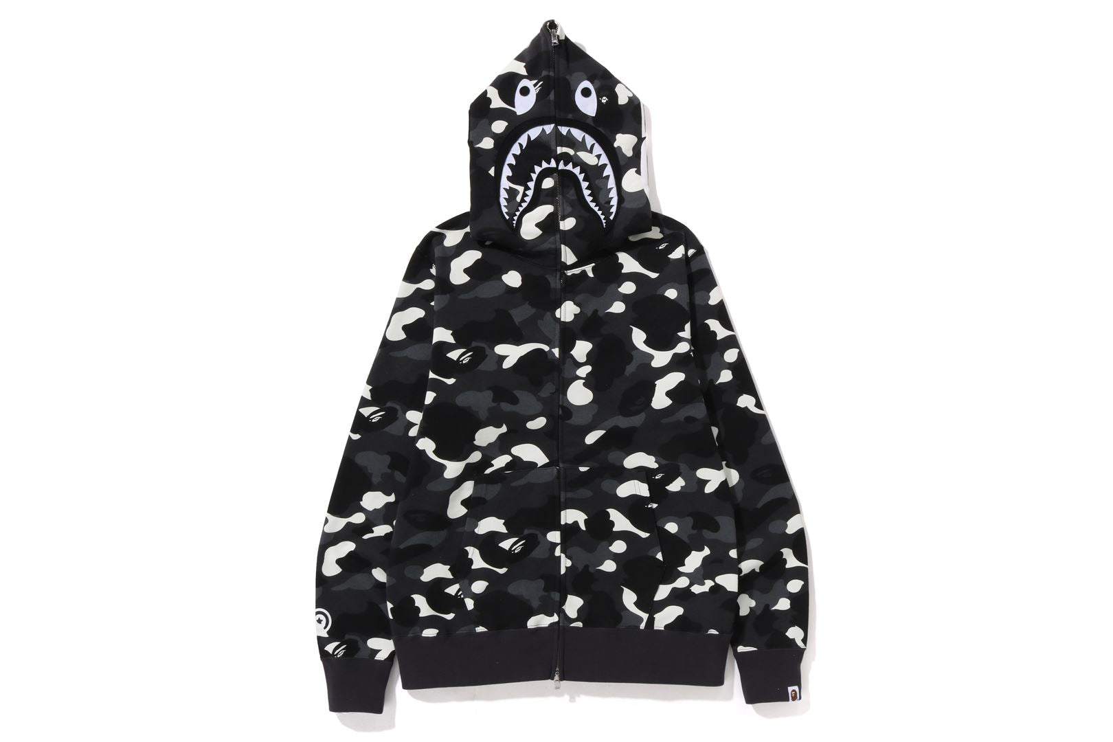 CITY CAMO SHARK FULL ZIP HOODIE