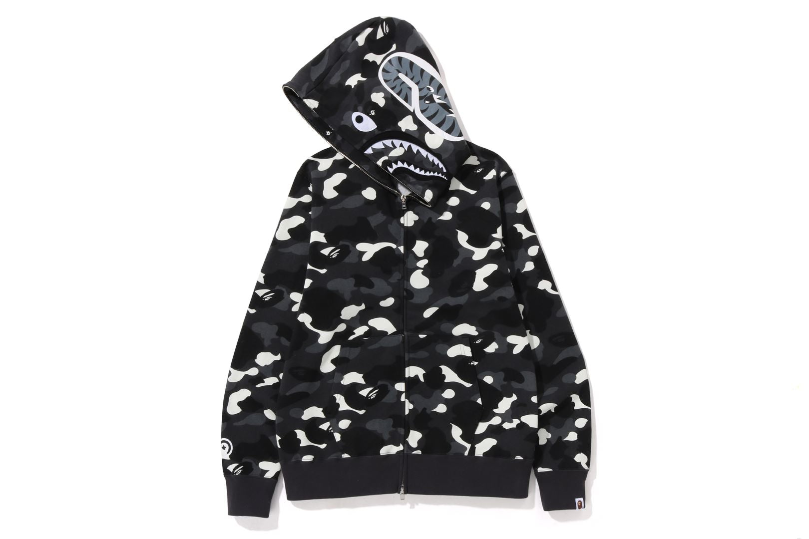 CITY CAMO SHARK FULL ZIP HOODIE – uk.bape.com