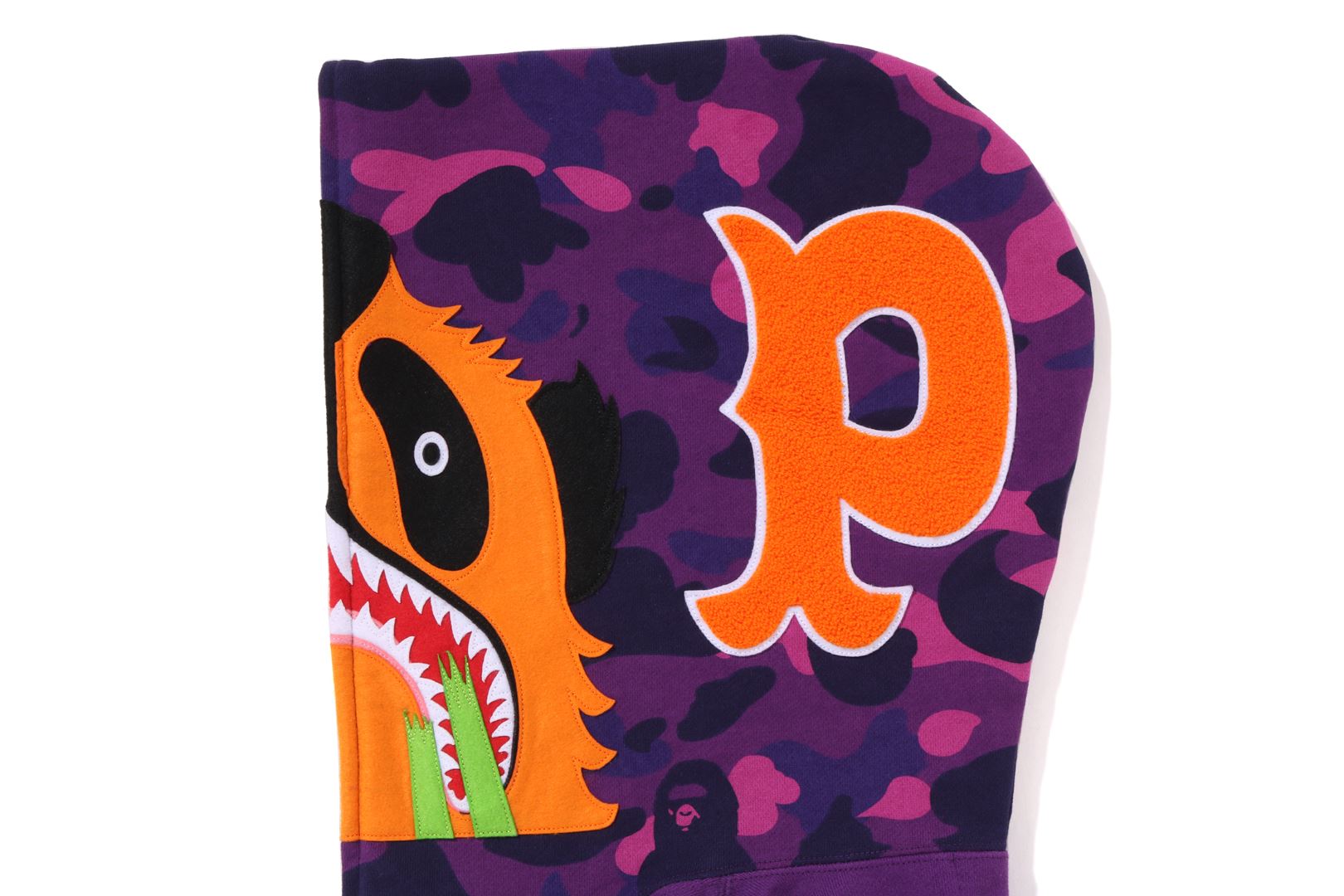 Bape camo hot sale hoodie purple