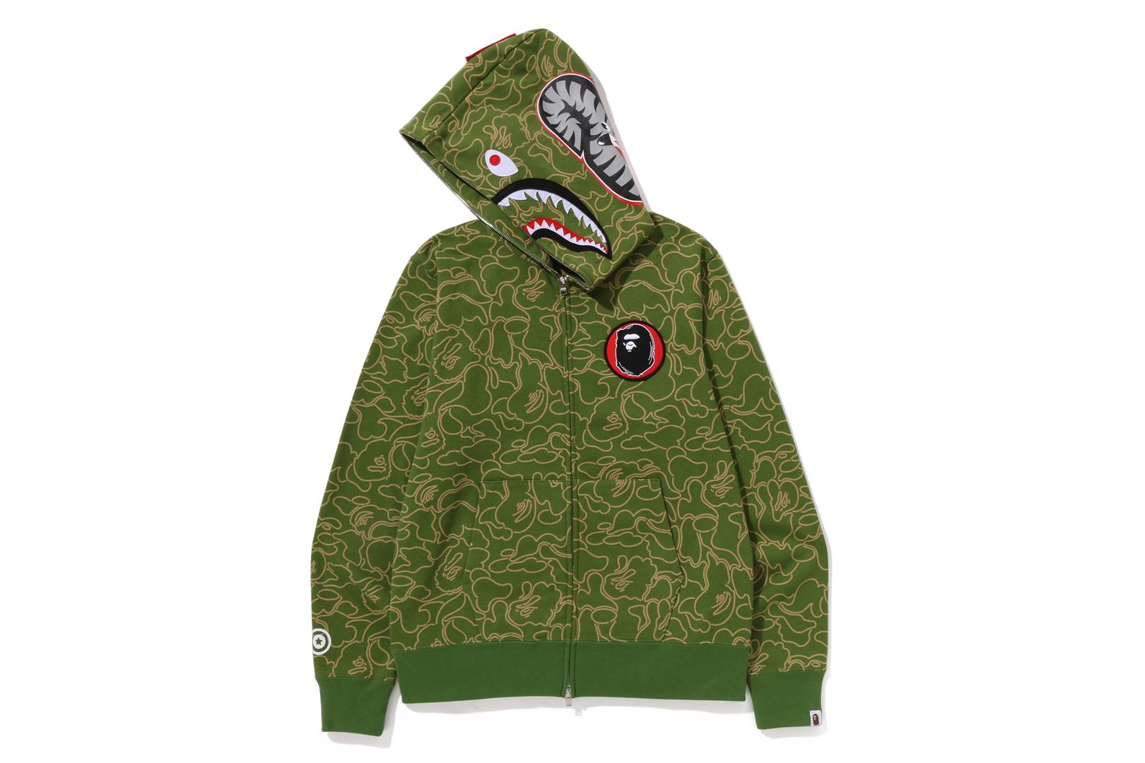 A bathing shop ape hoodie camo