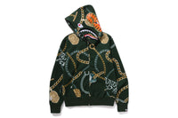 BAPE JEWELS SHARK FULL ZIP HOODIE