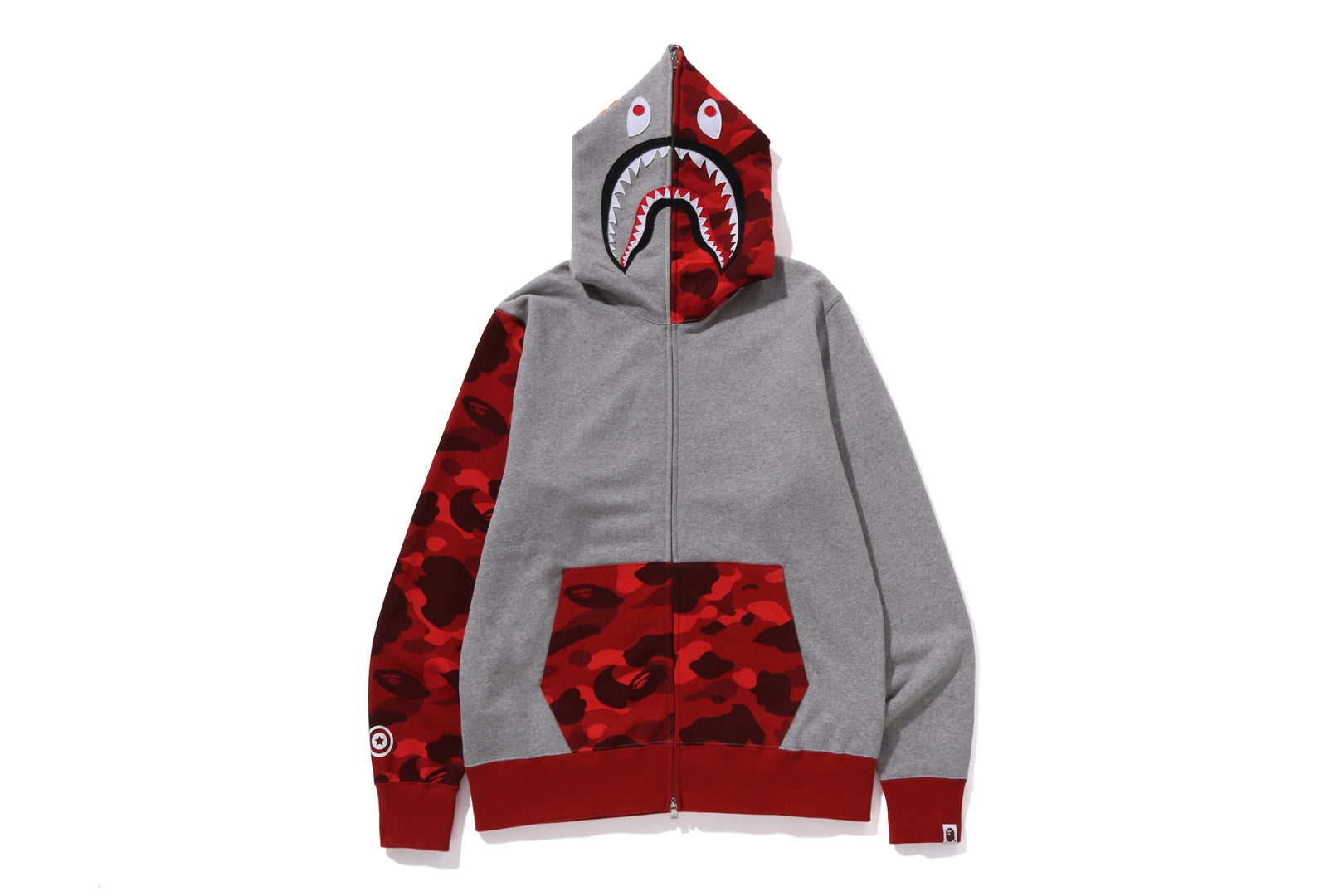 Bape full zip deals hoodie