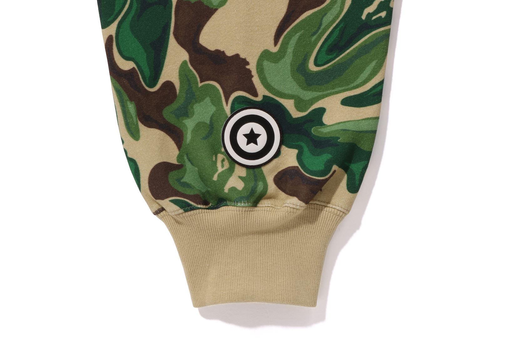 Bape shark hoodie camo on sale green