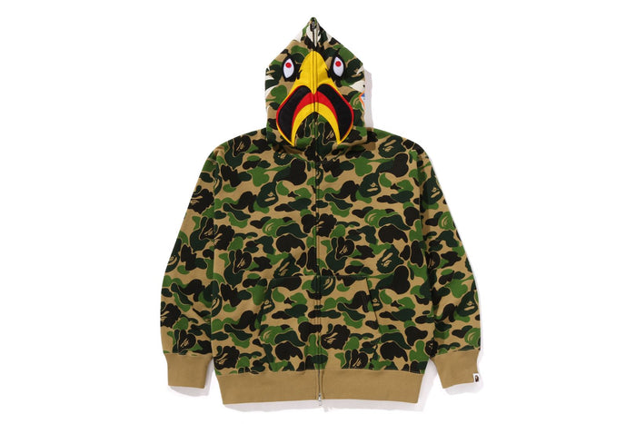 BAPE X READYMADE ABC CAMO EAGLE RELAXED FIT FULL ZIP HOODIE