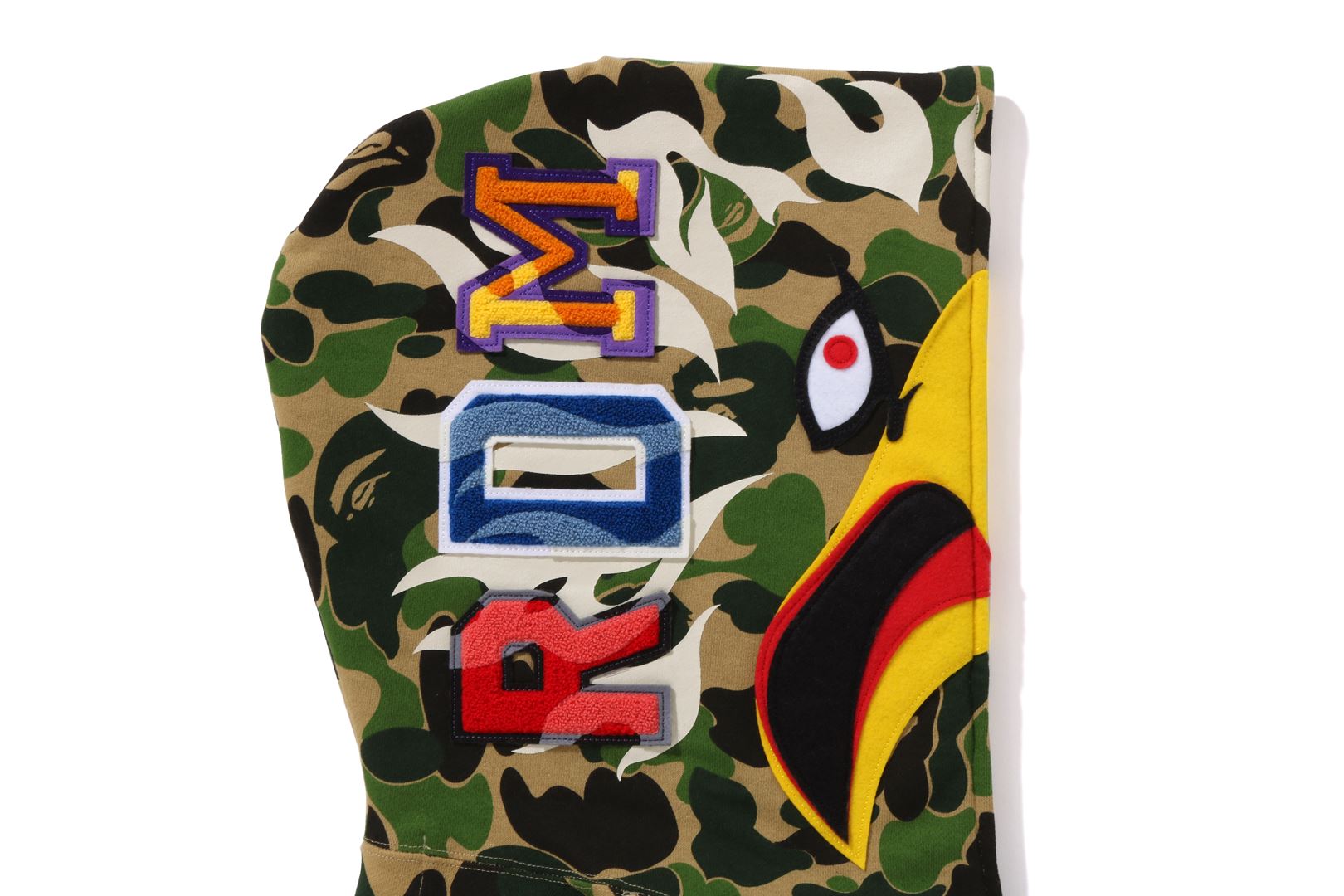 BAPE X READYMADE ABC CAMO EAGLE RELAXED FIT FULL ZIP HOODIE – uk 