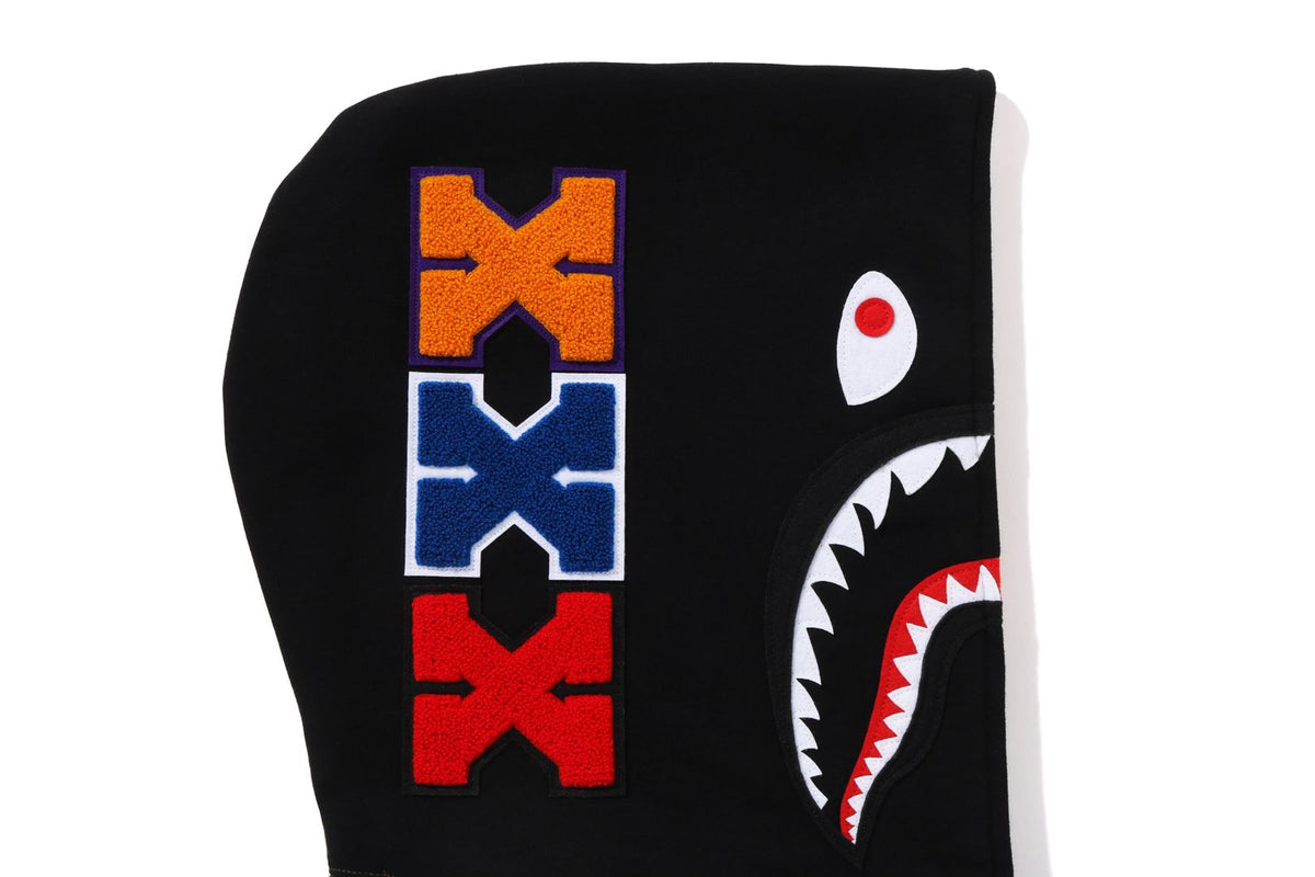 BAPE X GOD SELECTION XXX SHARK FULL ZIP HOODIE