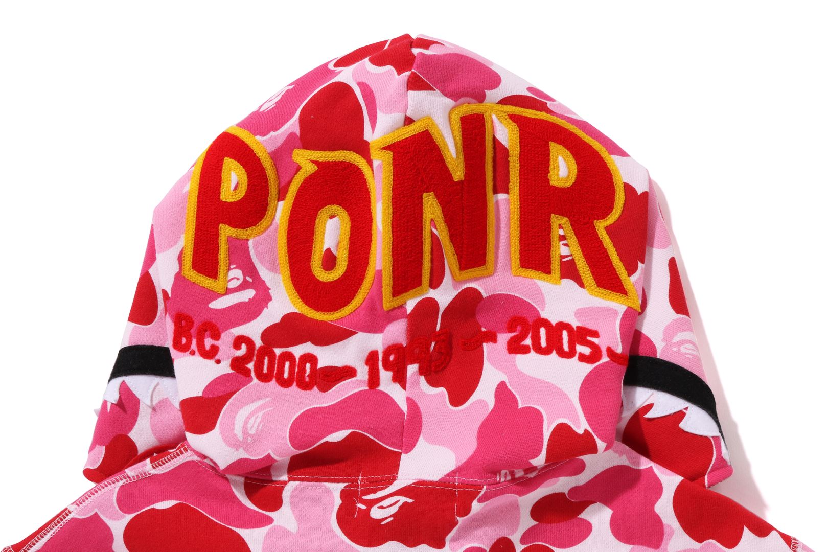 Pink camo bape hoodie on sale