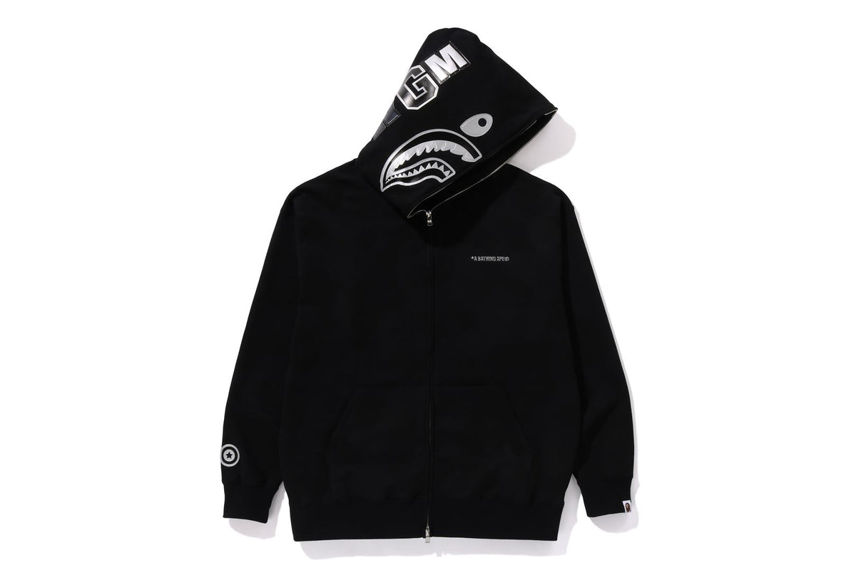 Bape Camo Shark Hoodie Bape Black Zip Up Hoodie BAPE Layered Line
