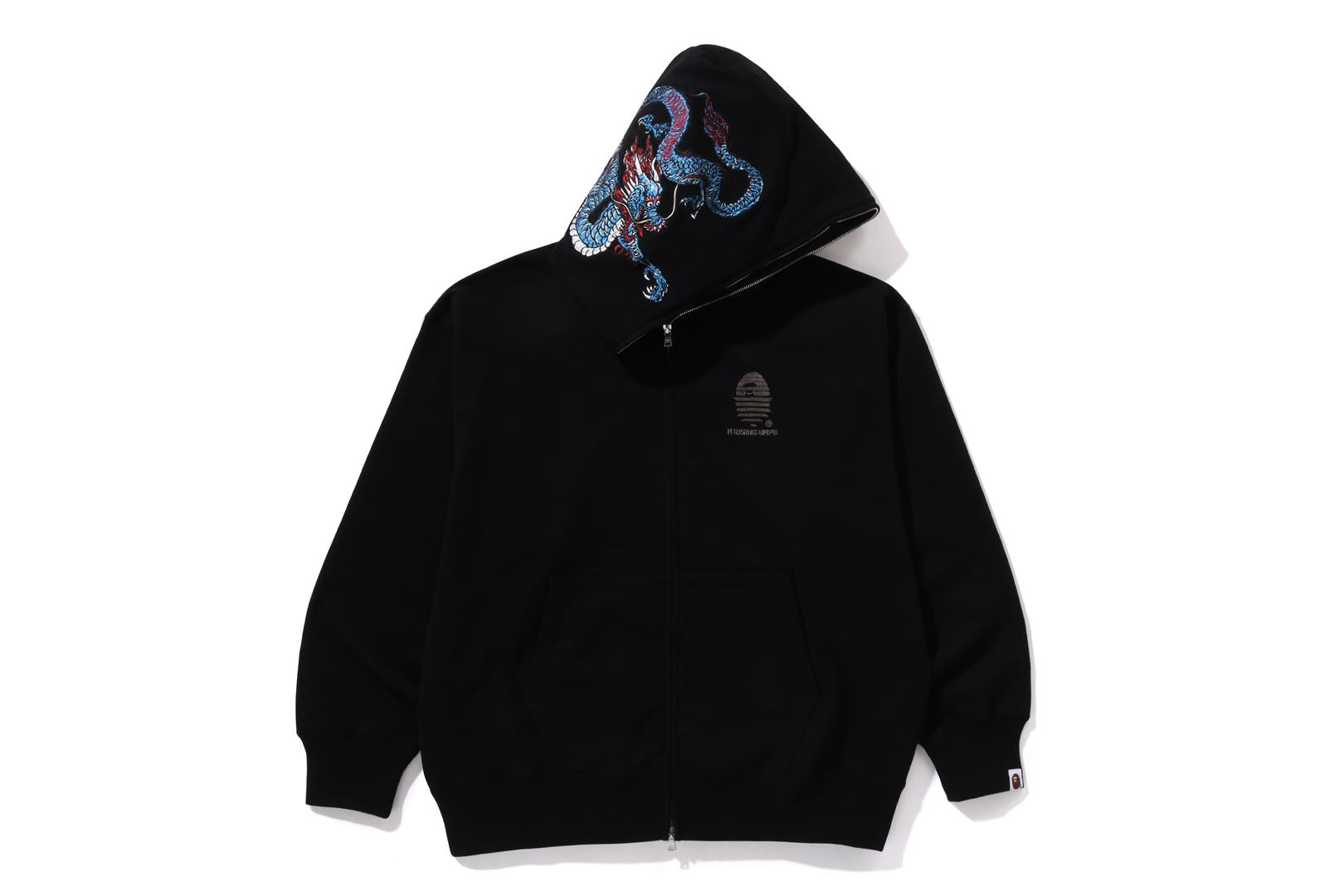 A BATHING APE® Tiger and Dragon Relaxed Fit Full Zip Hoodie | Bape