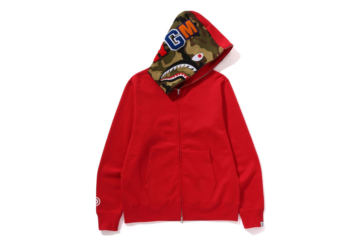 A BATHING APE® 1st Shark Full Zip Hoodie Bape official website