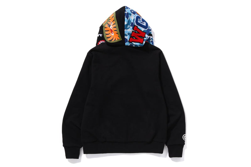 ABC CAMO REVERSIBLE SHARK FULL ZIP HOODIE