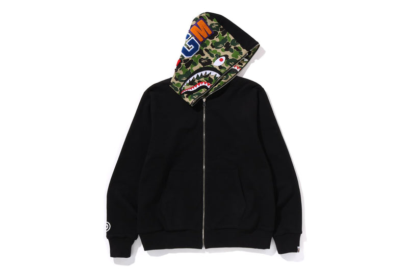 ABC CAMO REVERSIBLE SHARK FULL ZIP HOODIE