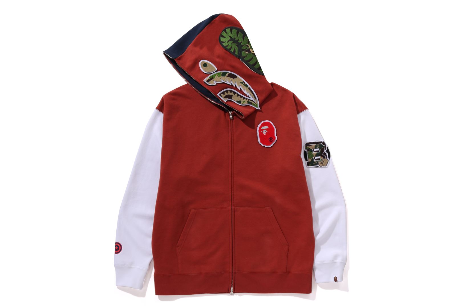 A BATHING APE® Shark Full Zip Hoodie France | Bape official