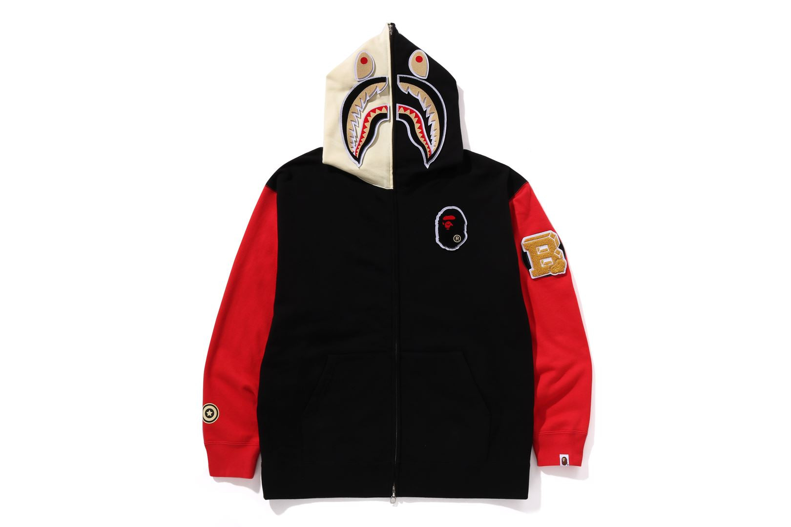 Bape red hoodies for 2024 men