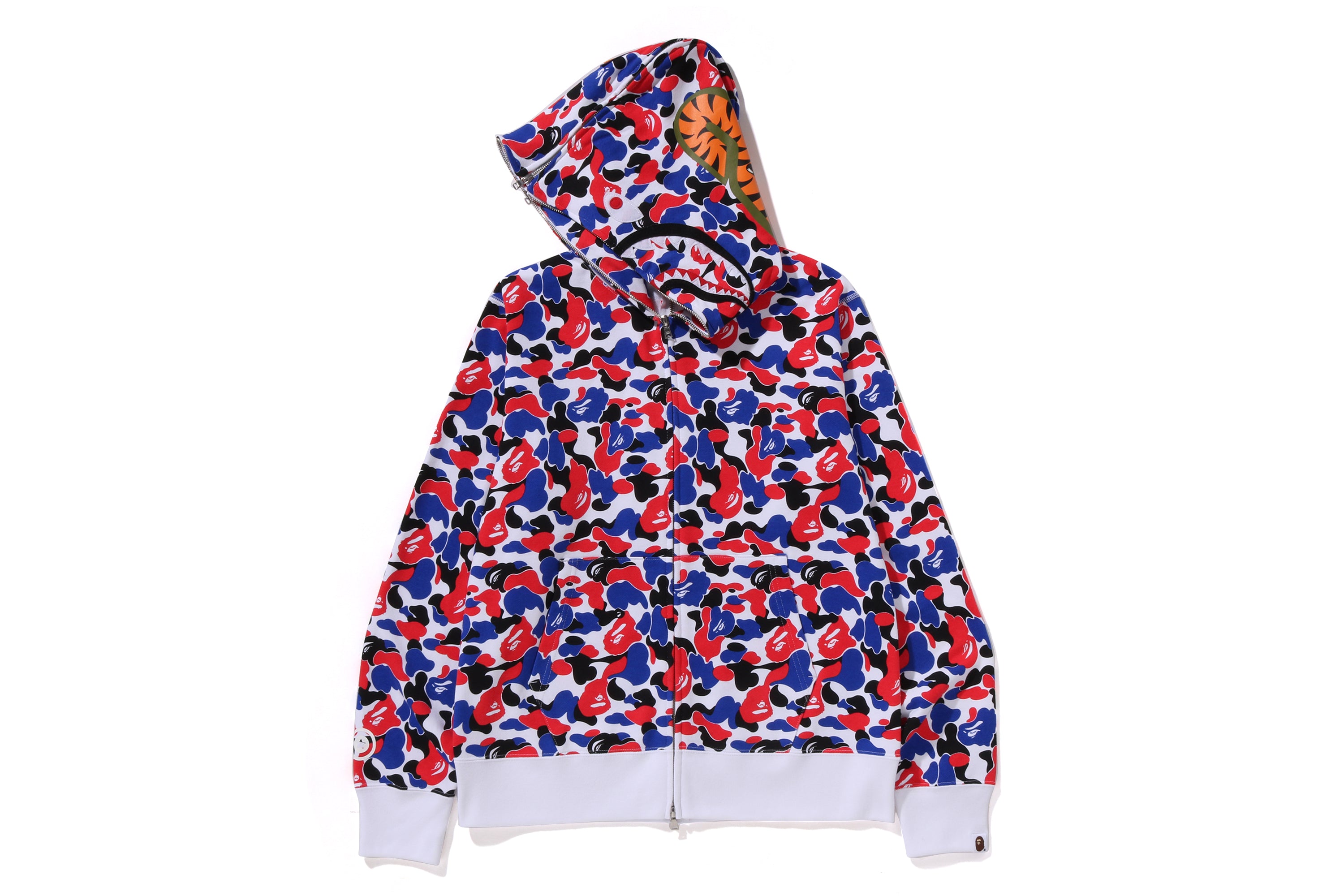 BAPE STORE LONDON SEPARATE SHARK FULL ZIP HOODIE uk.bape