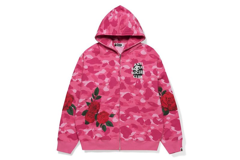 BAPE X ASSC FULL ZIP HOODIE